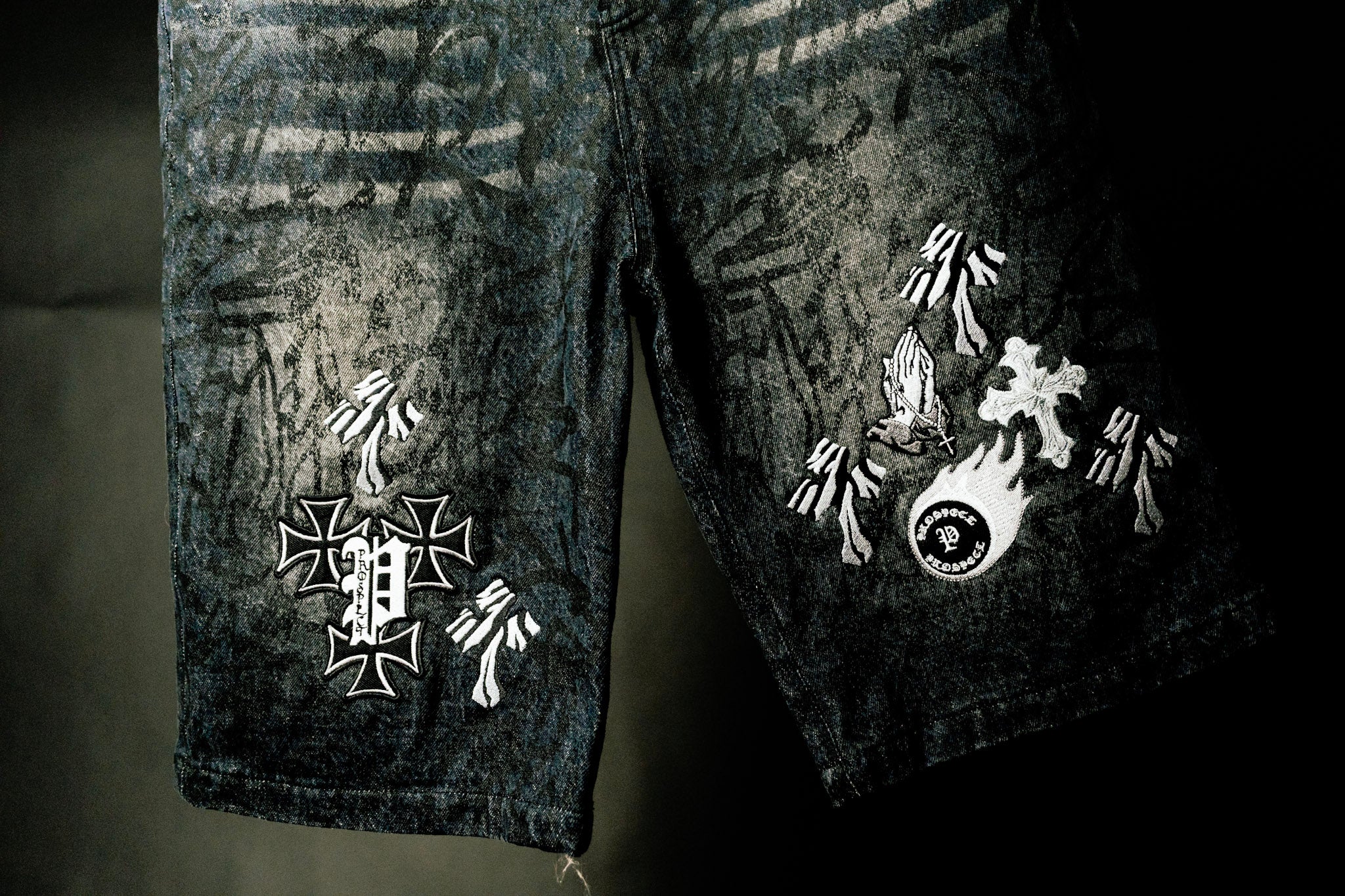 Eternal Vision Jorts — Black
