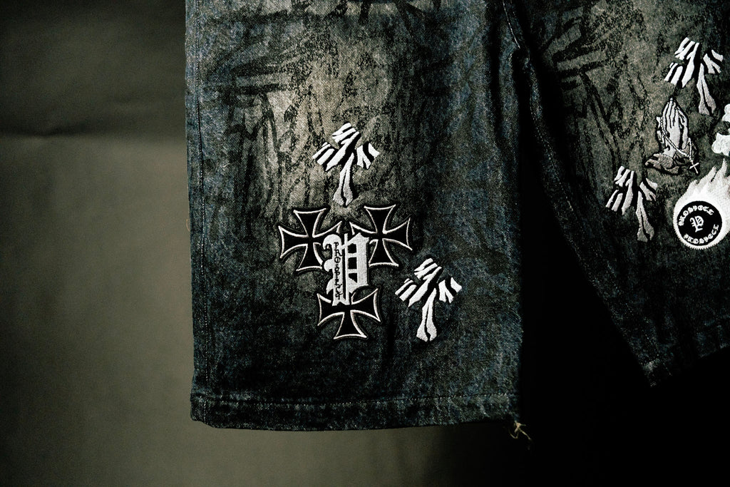 Eternal Vision Jorts — Black